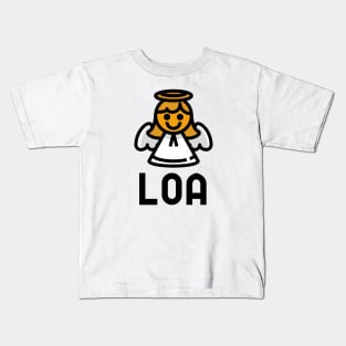 LOA - Law Of Attraction Kids T-Shirt